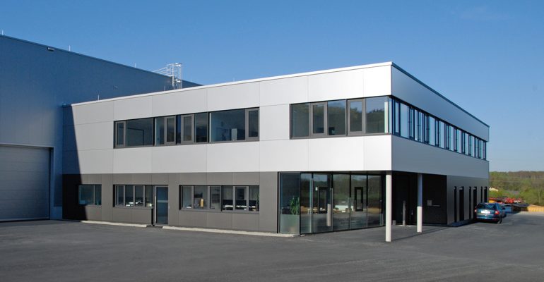 Julius Fritsche GmbH - Firmenhauptsitz Eingang