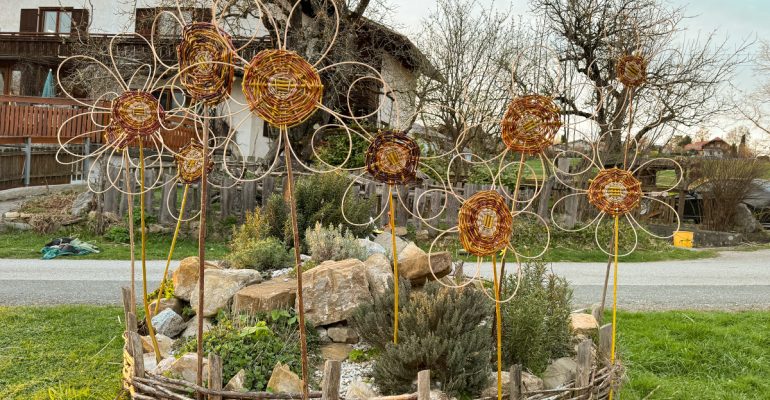 Weidenkurs Wundersame Weide – Fertige Weidenblumen
